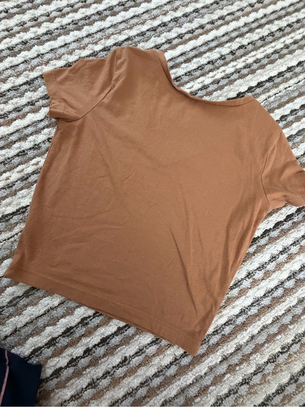 Target Brown Short Sleeve Women's Tee